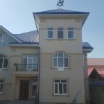 Facade of house for rent at Lunocharskiy district in Tashkent